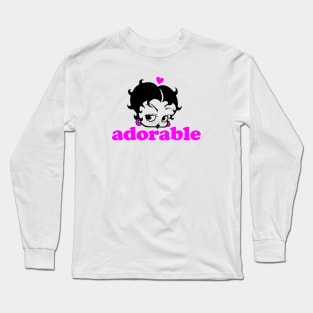 BETTY BOOP - Adorable Long Sleeve T-Shirt